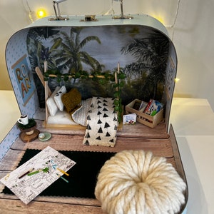 Suitcase dollshouse image 1