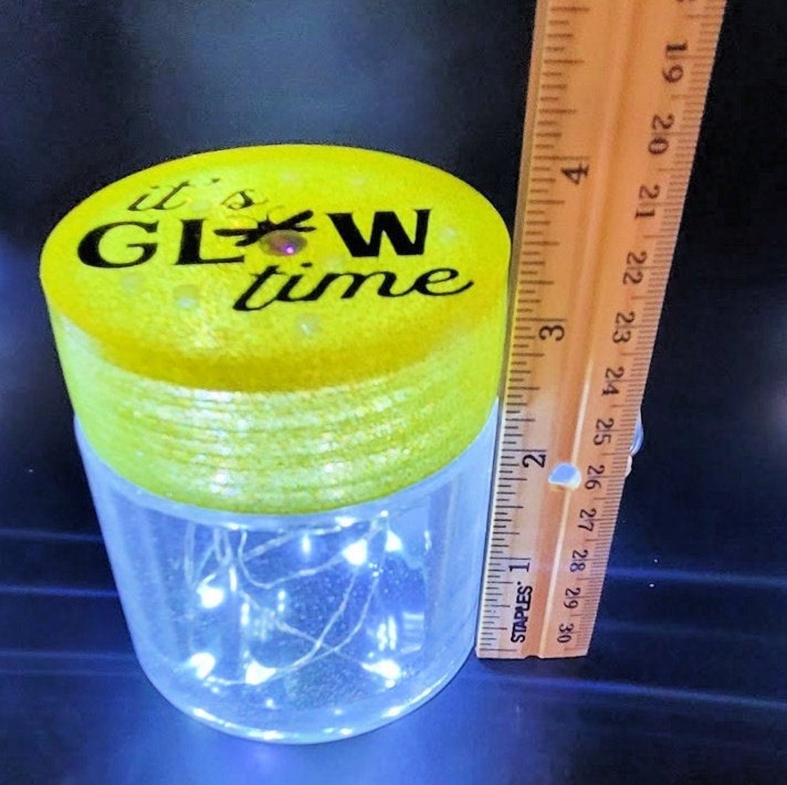 CustomUnbreakable Lightning Bug Jar Resin Children's Etsy