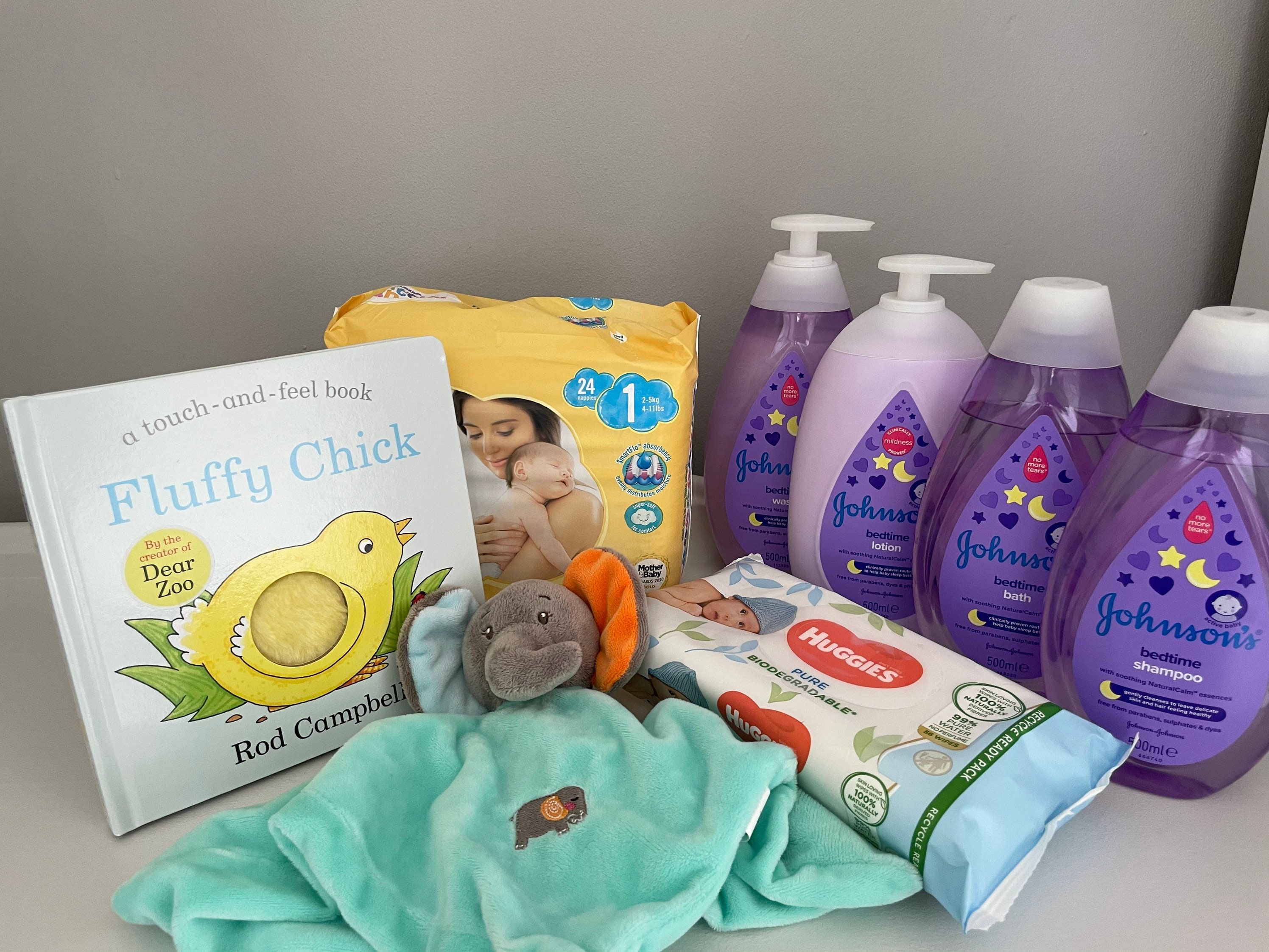 Baby Shower Gift Set. Nappy Caddy With Items Included. Newborn Etsy