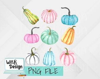 Plik png z pastelowymi dyniami do sublimacji, różowe dynie png, mama jesień png, plik png jesieni, projekt sublimacji