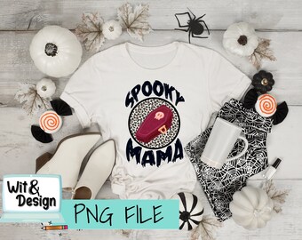 Halloween png, Straszna mama, Uroczy projekt Halloween, Halloween do druku, sublimacja, mama png,