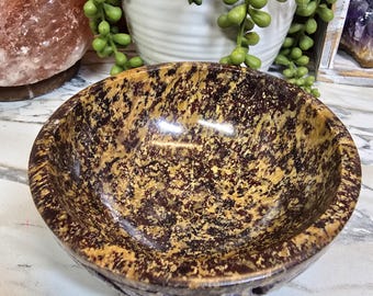 Soapstone Smudging Bowl with flora design 5in x 2in