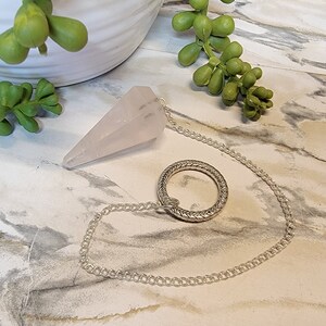Rose Quartz Pendulum