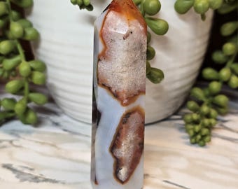 Sardonyx Crystal Tower 3.83in