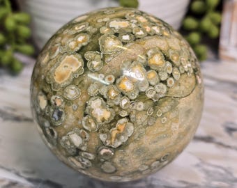 Rainforest Jasper Sphere 70.4mm