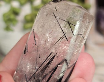 Tourmalated Quartz Crystal Freeform