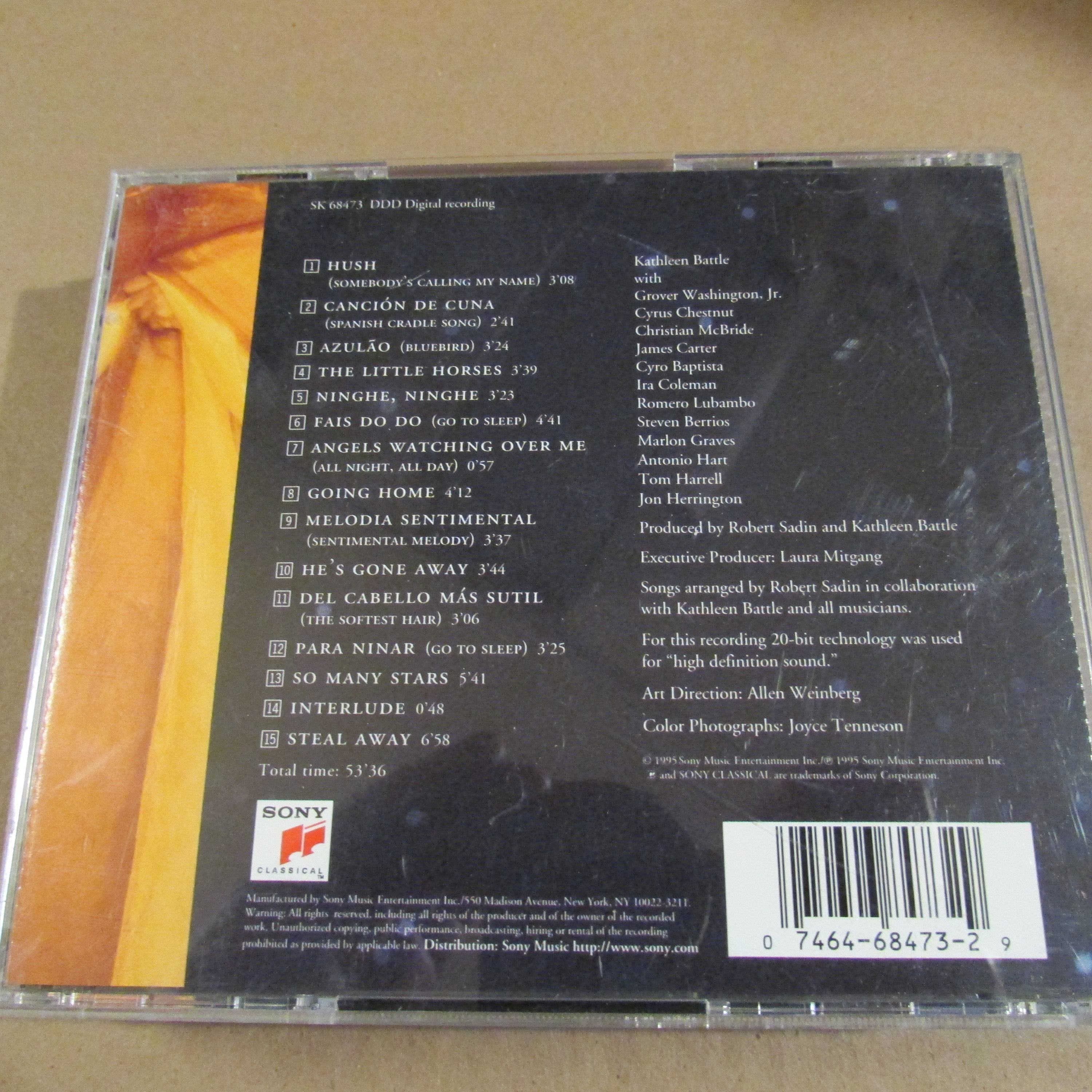 KATHLEEN BATTLE So Many Stars 1995 CD Sony 68473 w Grover | Etsy