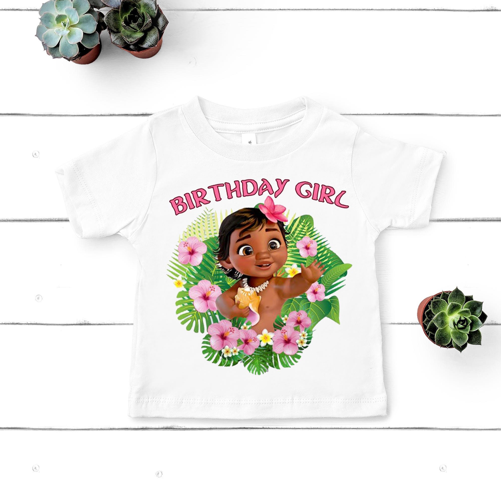 moana birthday shirts for family