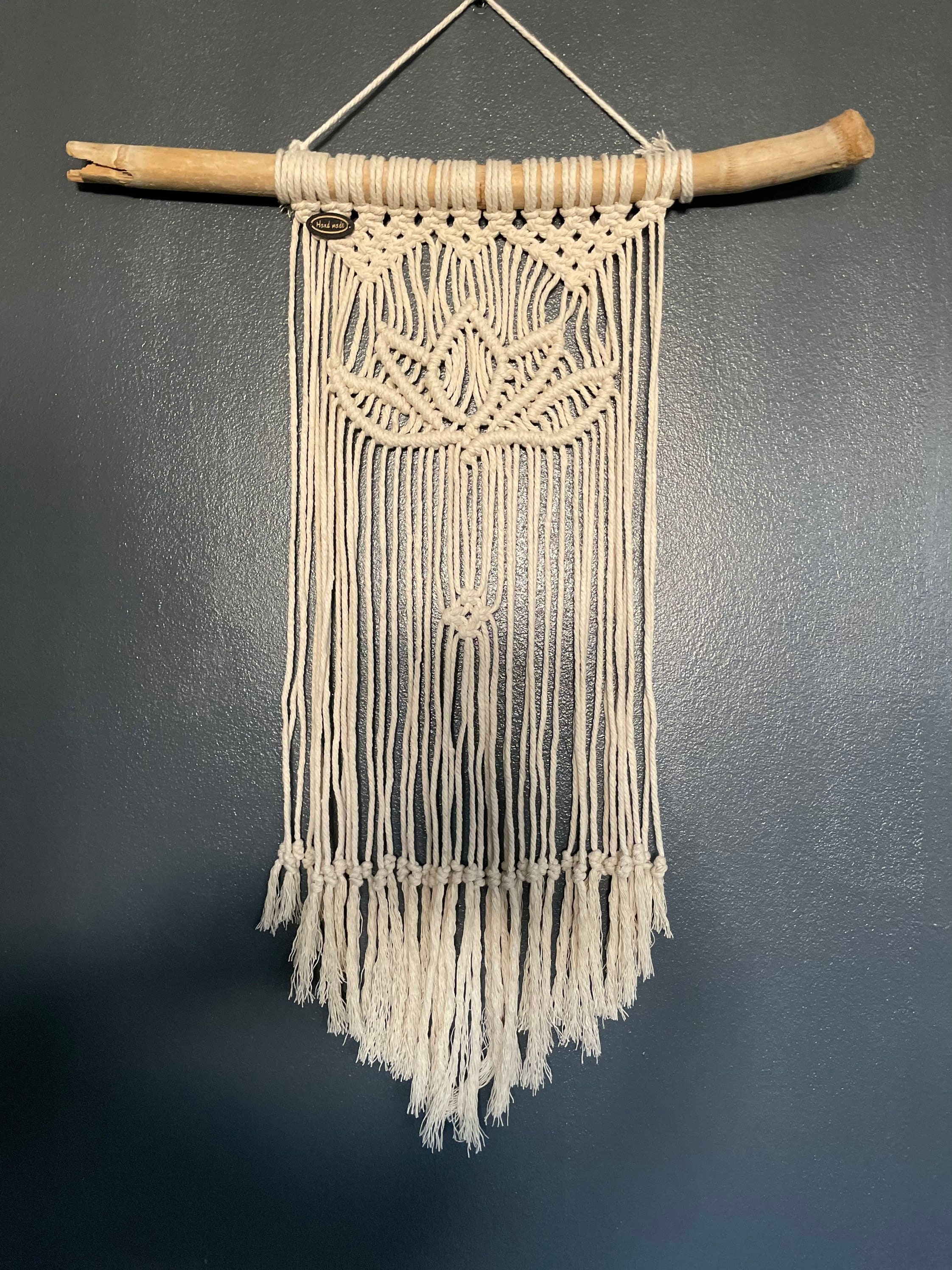 Lotus hanging in macramé Etsy