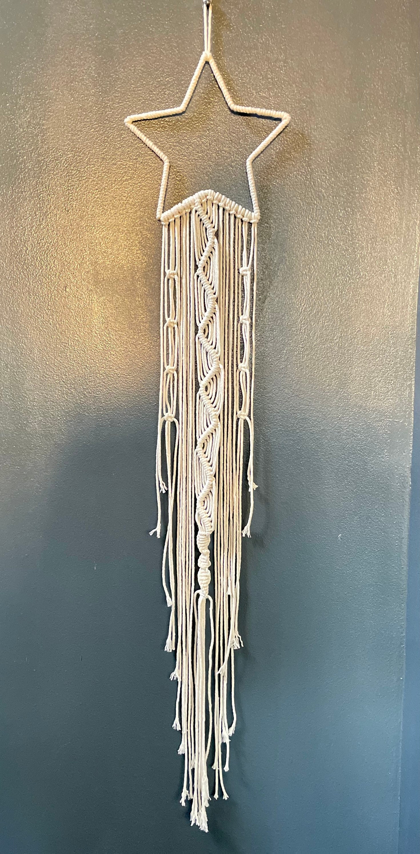 Star in macramé Etsy