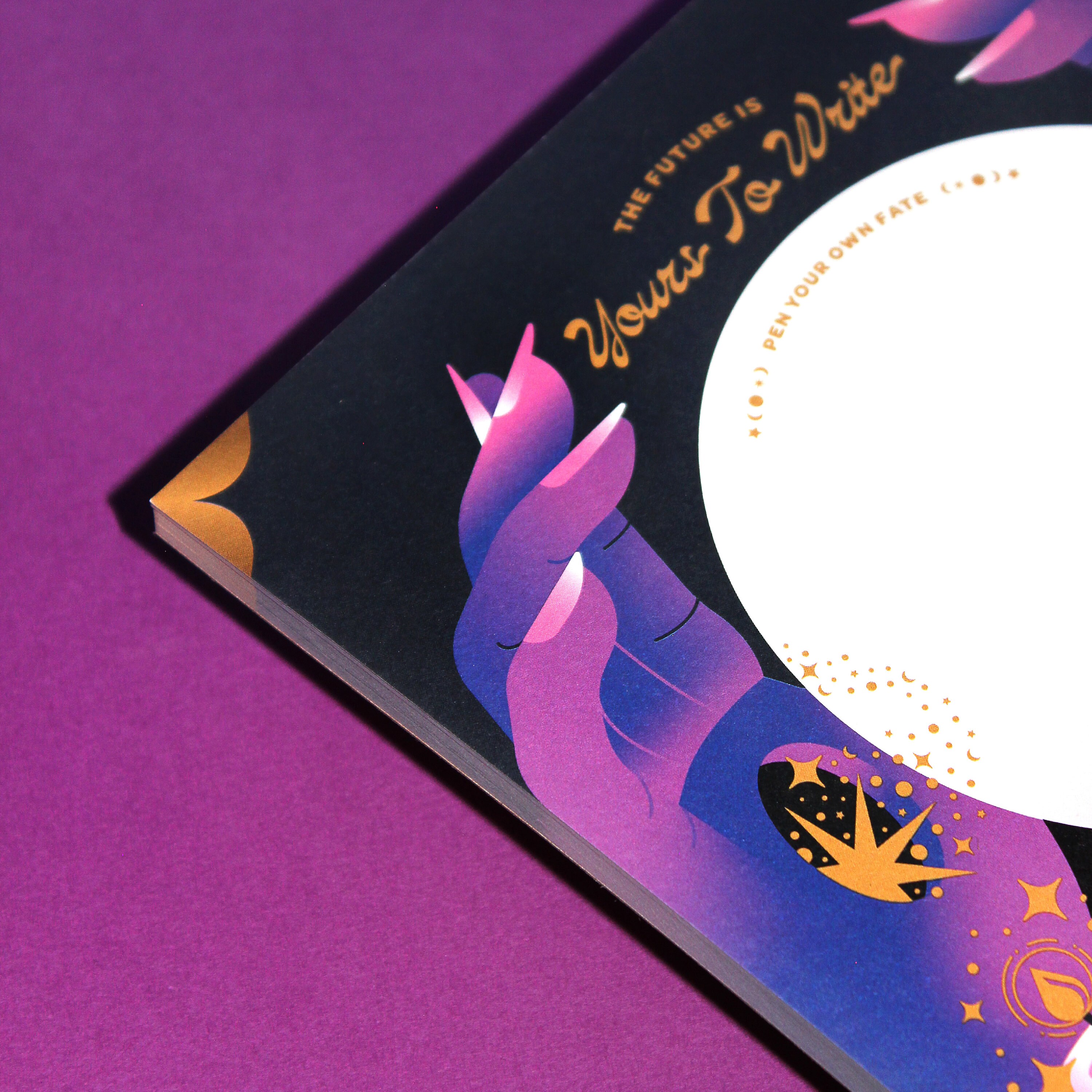 The Future is Yours to Write – Mystical Notepad (6x6) | Witchy ...