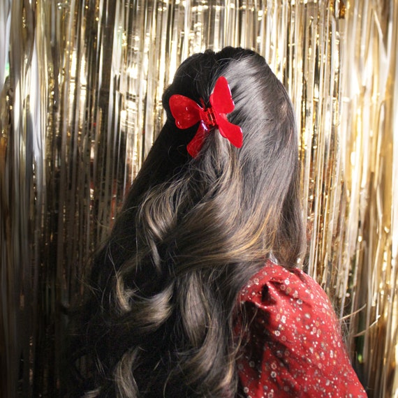 ★関税込★TATIANA★Rosette Ribbon Hair Claw Clip HB2248★ 210.jpg