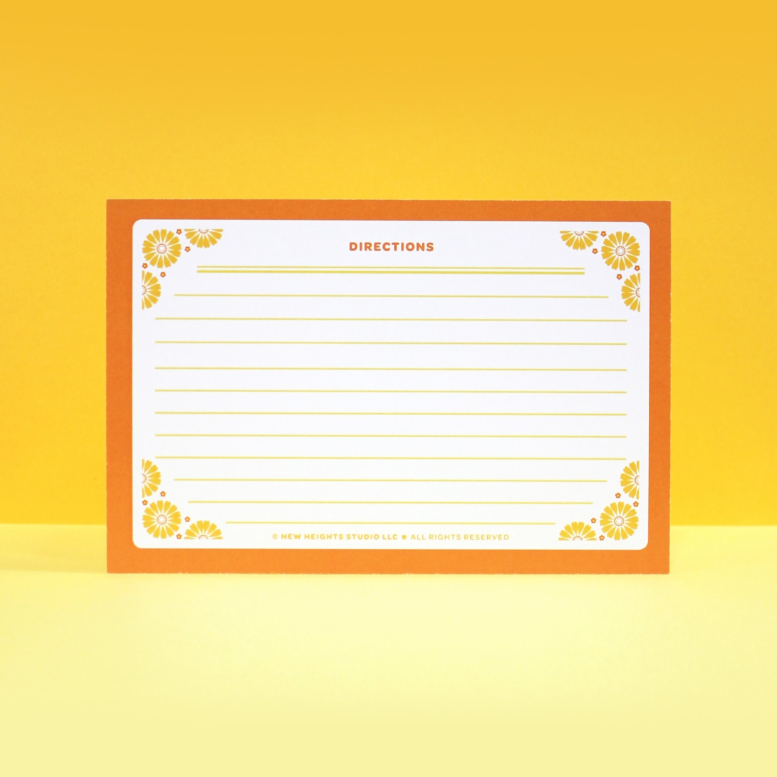 DAISY Pyrex Inspired Cooking Recipe Cards (6x4, Set of 5) | Printed ...