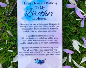 Happy Birthday Dad Grave Decorations Grave Decoration - Etsy