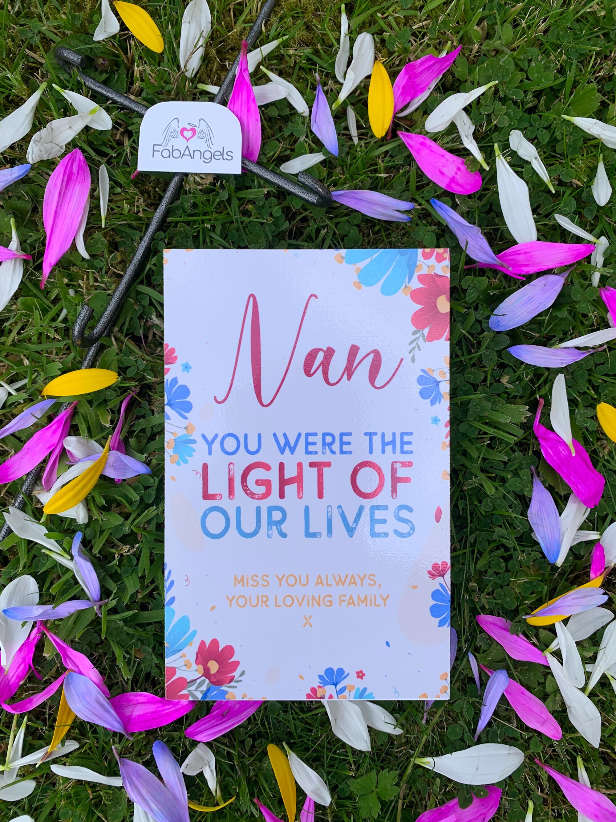 Funeral Card Nan - Etsy