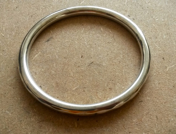 Antique Art Deco Sterling Silver Bangle by Charle… - image 1