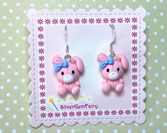 Cute rabbit earrings