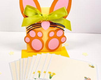 Easter Egg Hunt Kit, Easter Bunny Gift Bag, Easter Bunny gift bag and Easter Egg Hunt Cards, Easter Fun