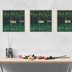 Printable Wall-art , Feed Your Head