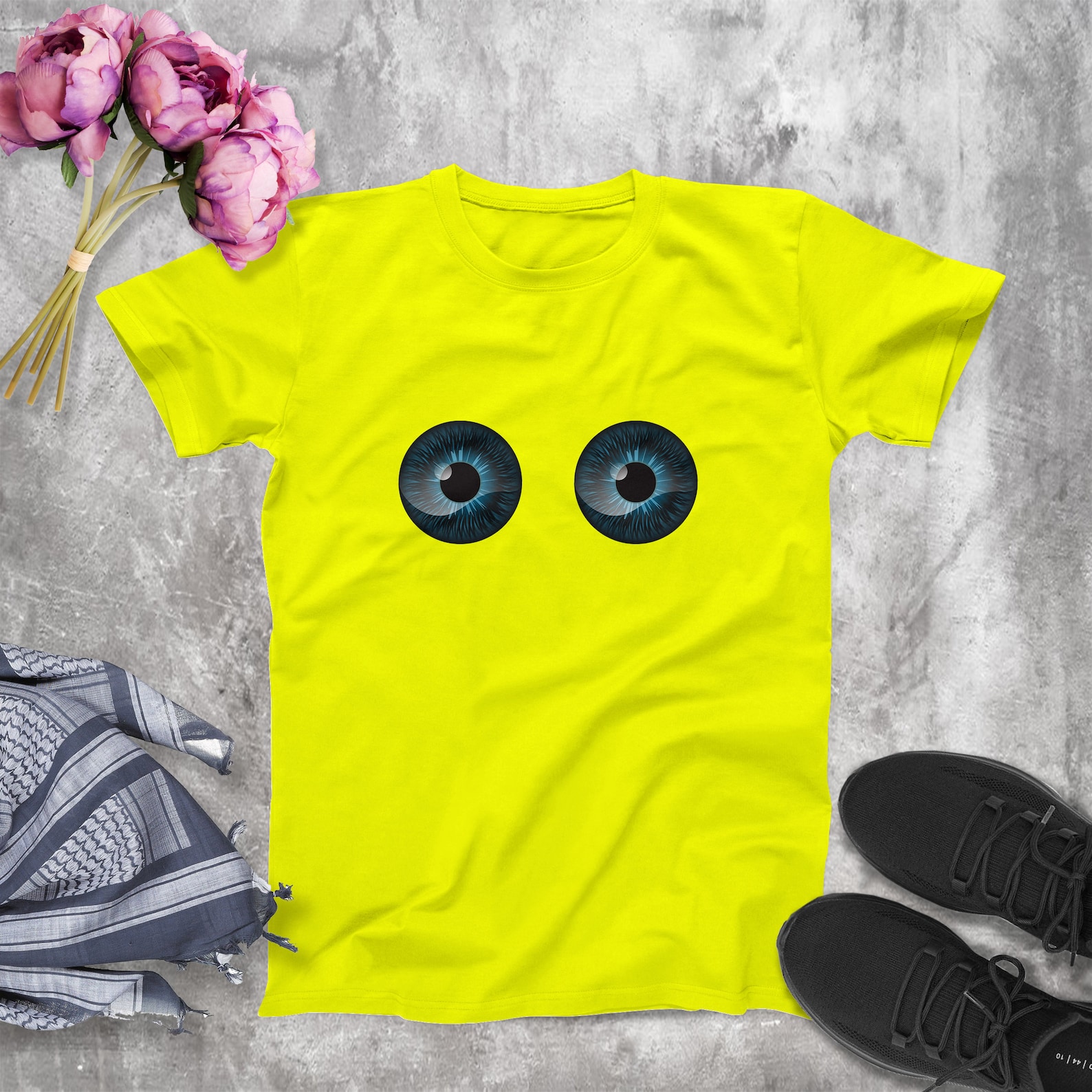 Funny Eye Tshirt for Kids Funny Joke GIFT Look at My Etsy