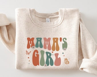 Mama's Girl Toddler Sweatshirt, Mama's Girl Shirt, Baby Girl Outfit, Gift For Baby Girl, Baby Girl Clothes, Mothers Day, Mom to be