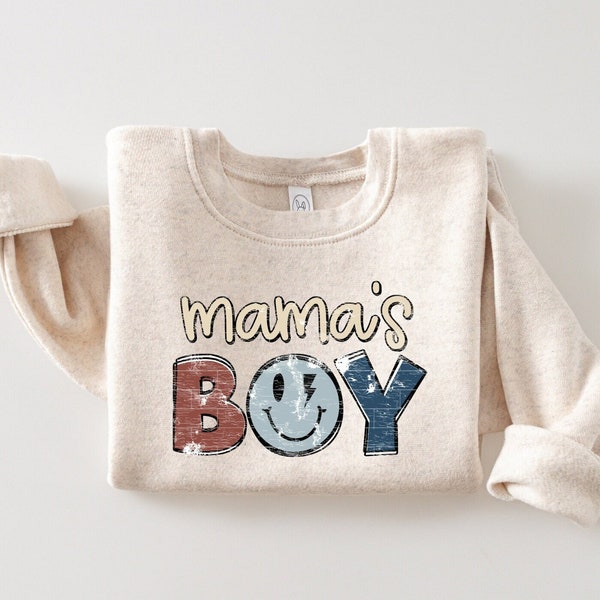 Mama's Boy Toddler Sweatshirt, Mama's Boy Shirt, Baby Boy Outfit, Gift For Baby Boy Baby Boy Clothes, Mothers Day, Coming Home Outfit