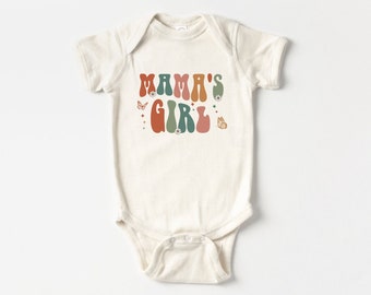 Mama's Girl Bodysuit, Bodysuit, Baby Girl Outfit, Gift For Baby Girl, Baby Girl Clothes, Mothers Day, Mom to be, New Mom Gift, Baby Clothes