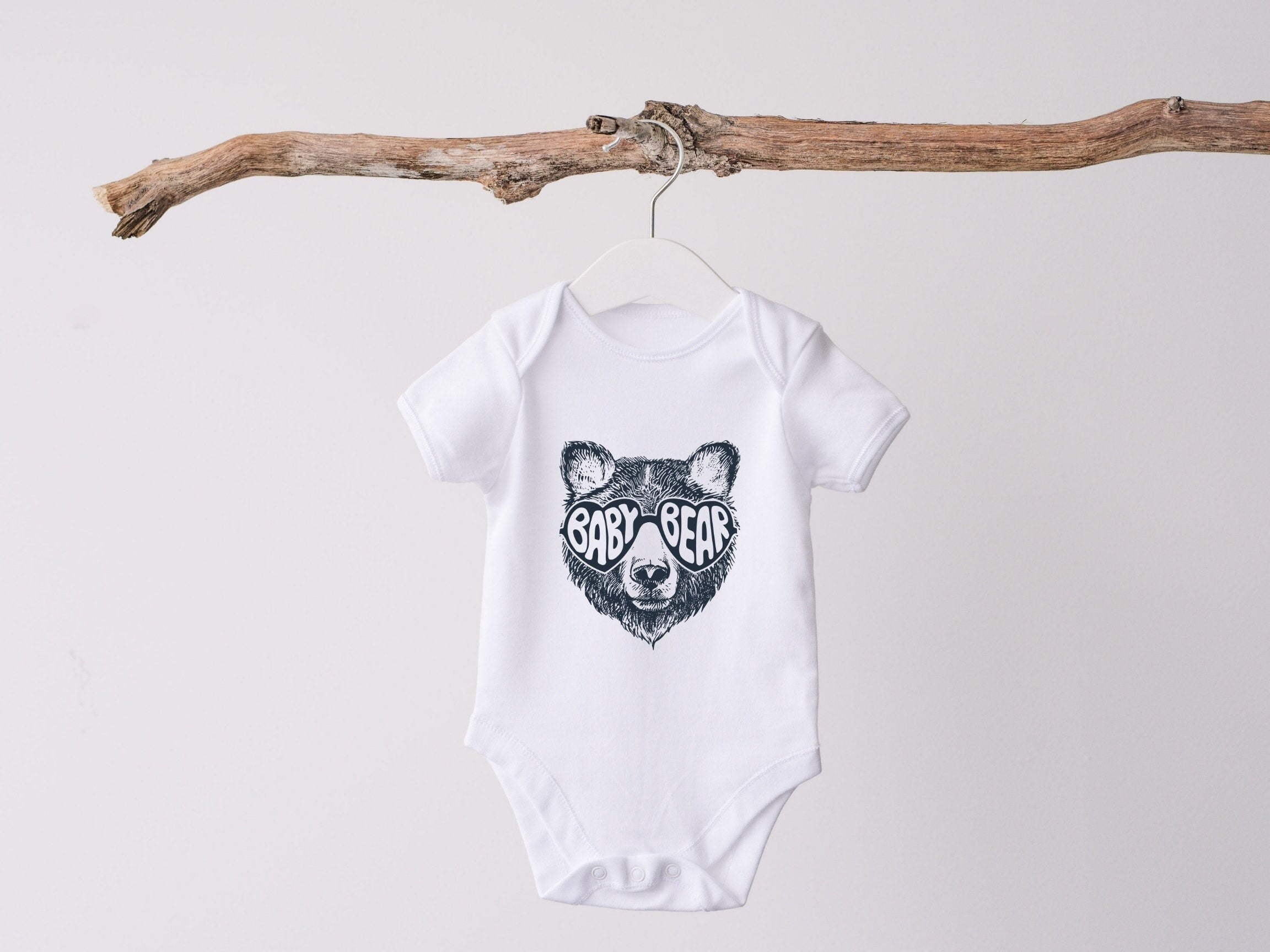 Baby Bear Onesie® Bear Onesie® Cute Bear Baby Onesie Etsy