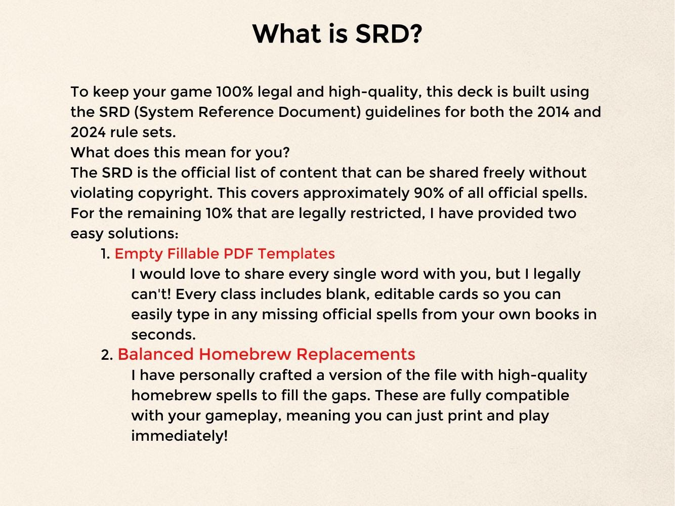 working on a d&d 5e srd database, need help. : r... Cartas de Magia de Paladino para D&D 5e - SRD 2024 e 2014 - Magias de ...