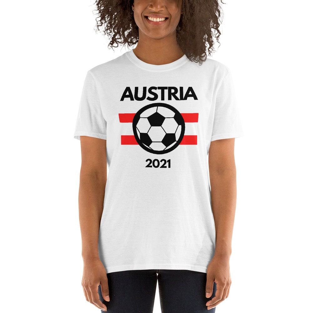 Austria Euro 2021 Unisex T-Shirt Football Soccer Soccer | Etsy