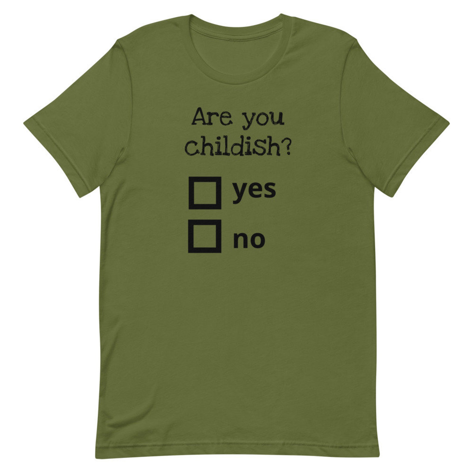 childish t shirt
