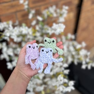 Crochet Baby leggy frog | Gift for friends | Crochet animals | Pocket gift