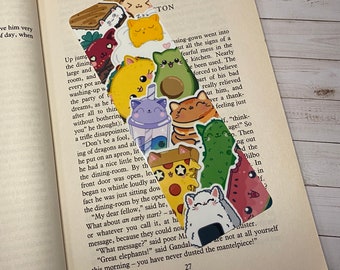 Best Cat Studios - Foodie Cat Bookmark - Cat Bookmark, Gifts for Cat Lovers