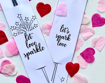 Sparklers for the wedding dance I Gift idea for the bride and groom I Gift idea wedding I Glitter I Sparkle