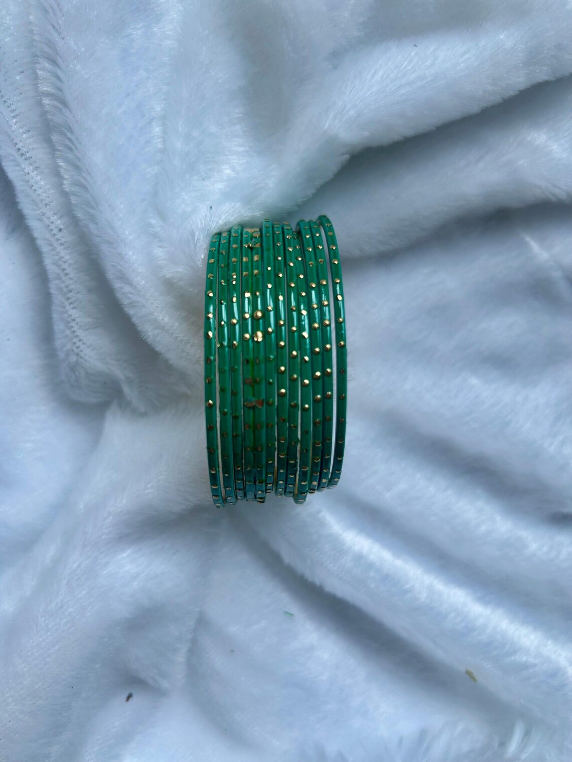 Bangle Sample SAMPLE SALE Green Bangles ~simple~desi~traditional~wedding~south Asian ...