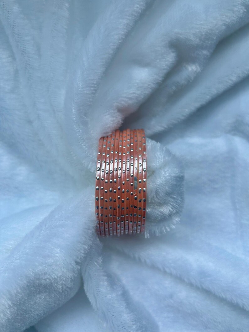 Bangle Sample SAMPLE SALE Light Pink Bangles ~simple~desi~traditional~wedding~south ...