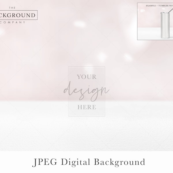 Valentines Background | Pink Feminine Background | Sparkle Pink Background | Pretty Pink Background | Mothers Day Background Mockup