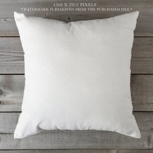Square Throw Pillow Mock up | Square Pillow Mockup | Rustic Pillow Mockup | White Throw Pillow Mockup | Square Cushion Mockup | Flat lay image 2