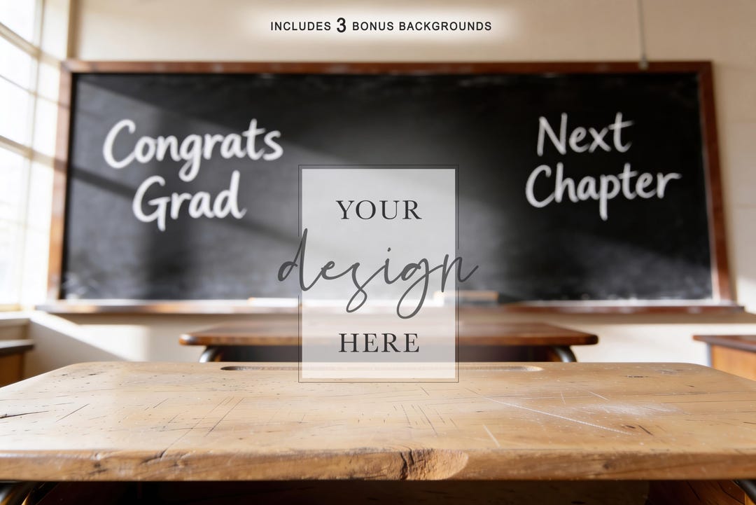 Graduation Digital Background, Classroom Background for Product ...