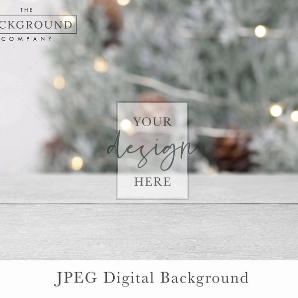 Christmas Tree Background Mock up | Christmas Mockup Background | Christmas Background For Product Mockup | Modern Christmas Background