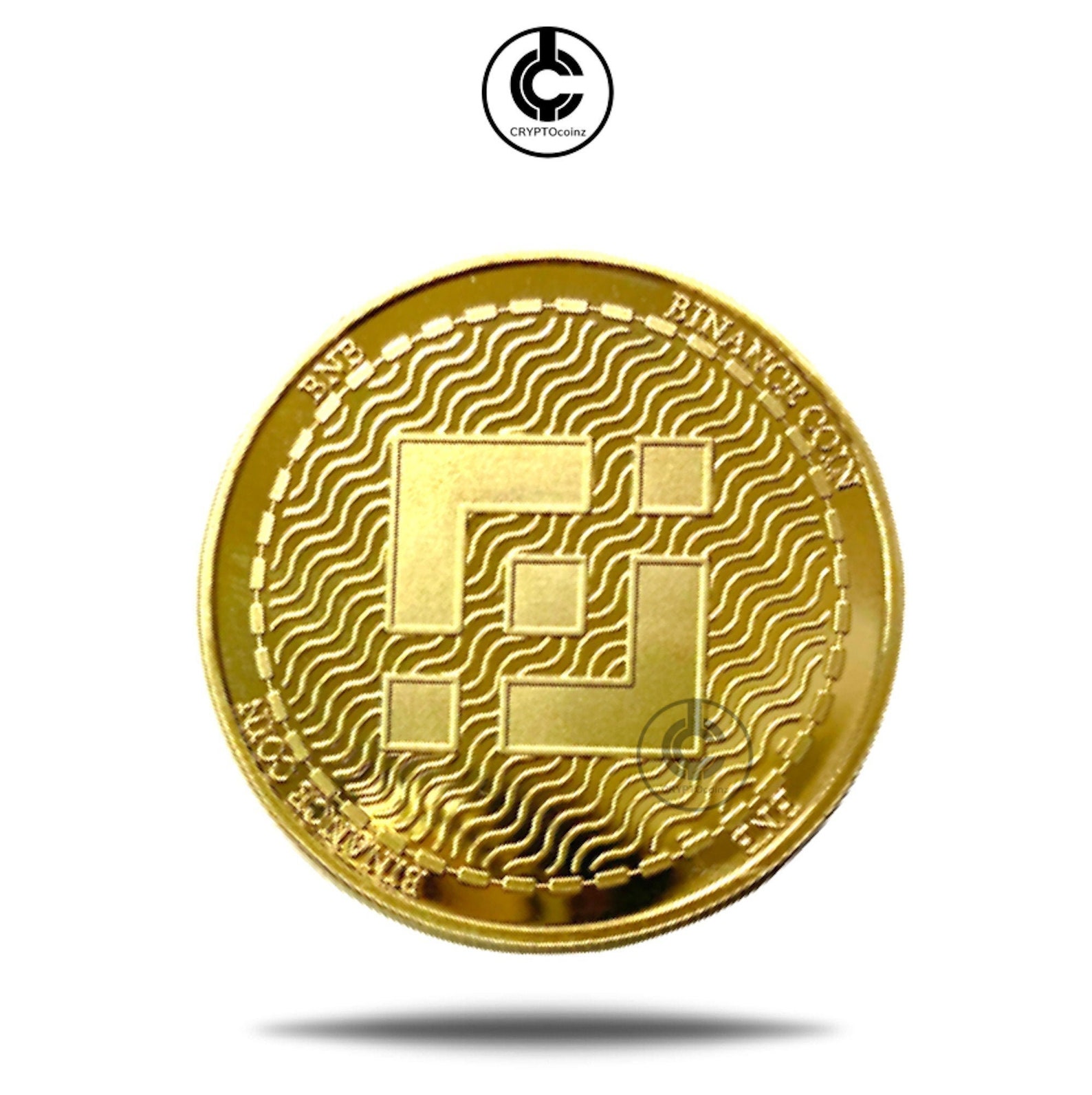 Physical Crypto Coin Binance BNB Cryptocoinz Collectible ...