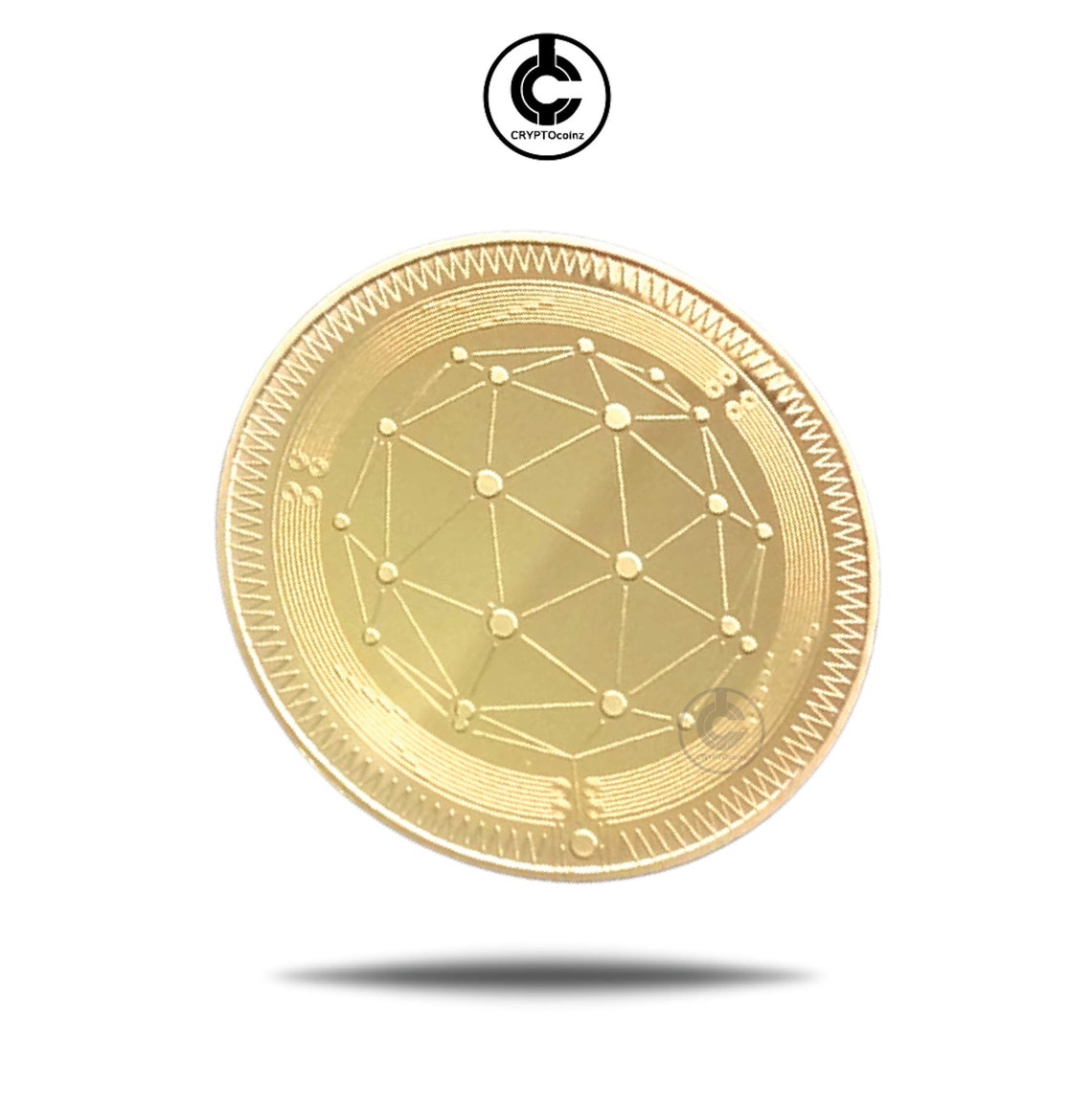 Physical Crypto Coin QTUM QTUM Cryptocoinz Collectible Etsy