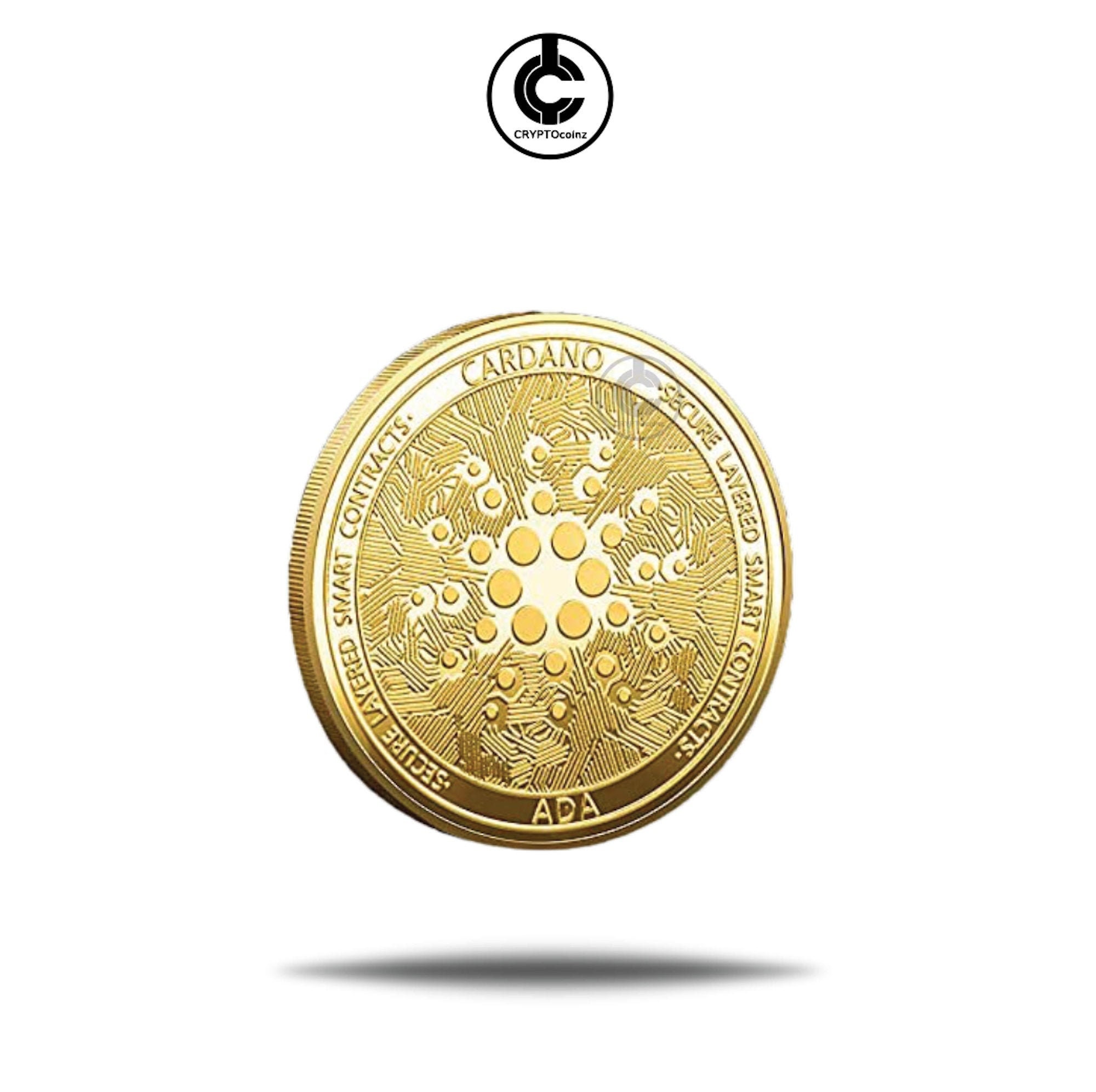 Physical Crypto Coin Cardano ADA Cryptocoinz Collectible ...