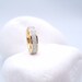 Gold Tungsten Memorial Ring, Ashes Ring, Cremation Ring, Hair/Fur/Breastmilk 