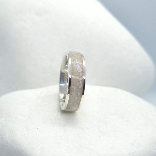 Memorial Ring 925 Sterling Silver , shops Ashes Ring, Cremation Ring, Hair/Fur/Breastmilk