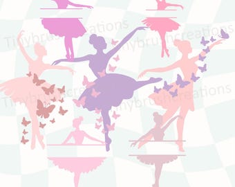 Ballerina SVG Cut File: DIY Craft Projects (Digital Download)