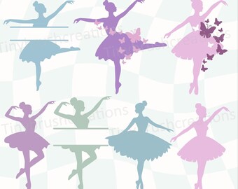 Ballerina SVG Cut File: DIY Craft Projects (Digital Download)