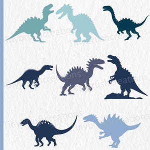 Dinosaur SVG Bundle: Dino Cut Files for Cricut, Shirts, Decor (Digital Download