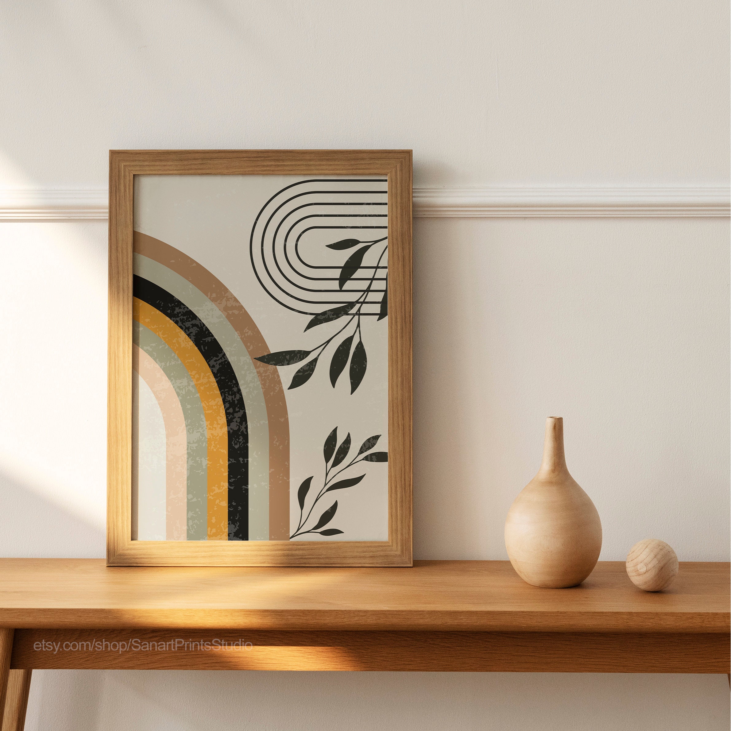 Boho Art Print Wall Art Set of 3 DIY Wall Decor Boho Decor | Etsy