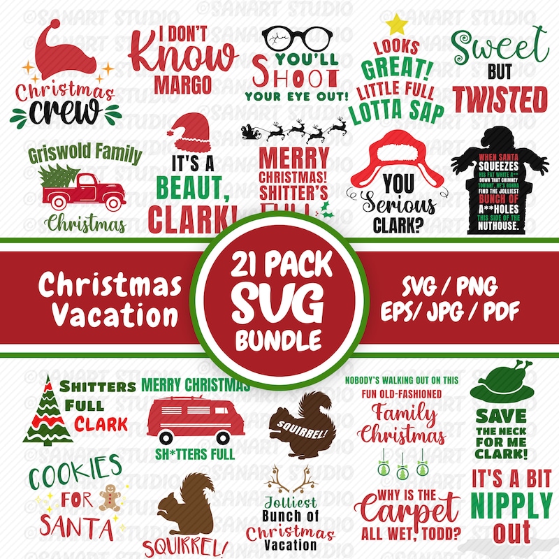 Christmas Vacation Quotes Svg